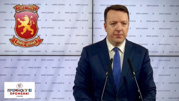 Nikollovski: VMRO nuk pranon shantazhet e Ali Ahmetit