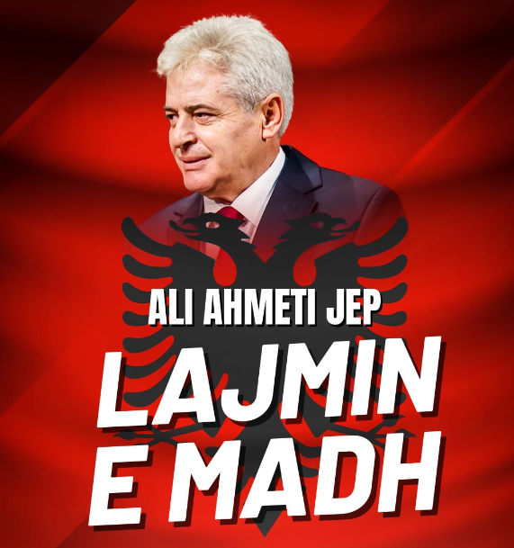 Ali Ahmeti paralajmëron “Lajmin e madh” për nesër