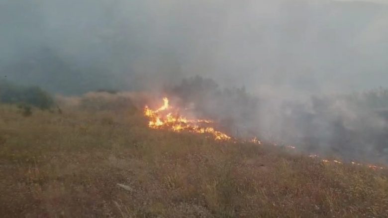 QMK: Gjatë natës së kaluar janë regjistruar nëntë zjarre në hapësira të hapura