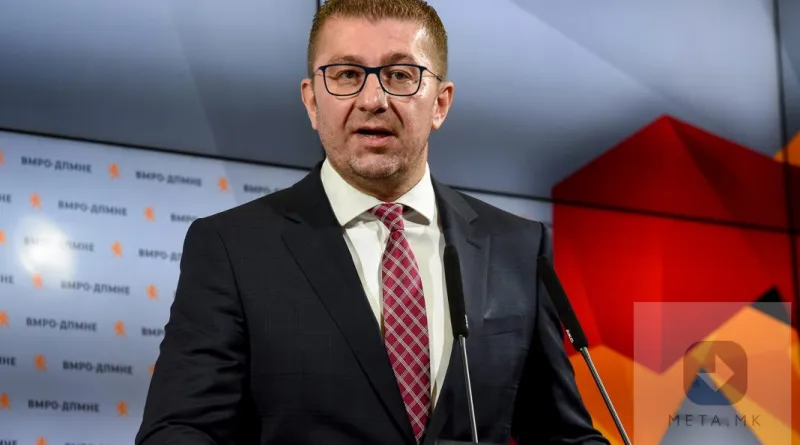 Mickoski shpalosi emrat e ministrave të VMRO-së